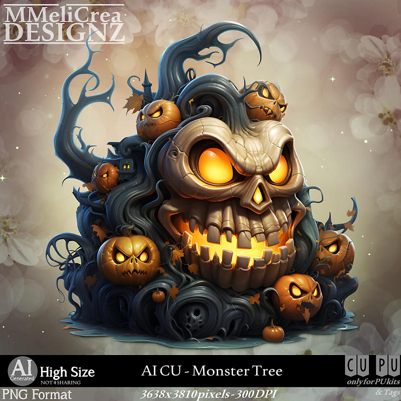 (image for) AI - CU Monster Tree (CU4PU/PNG)